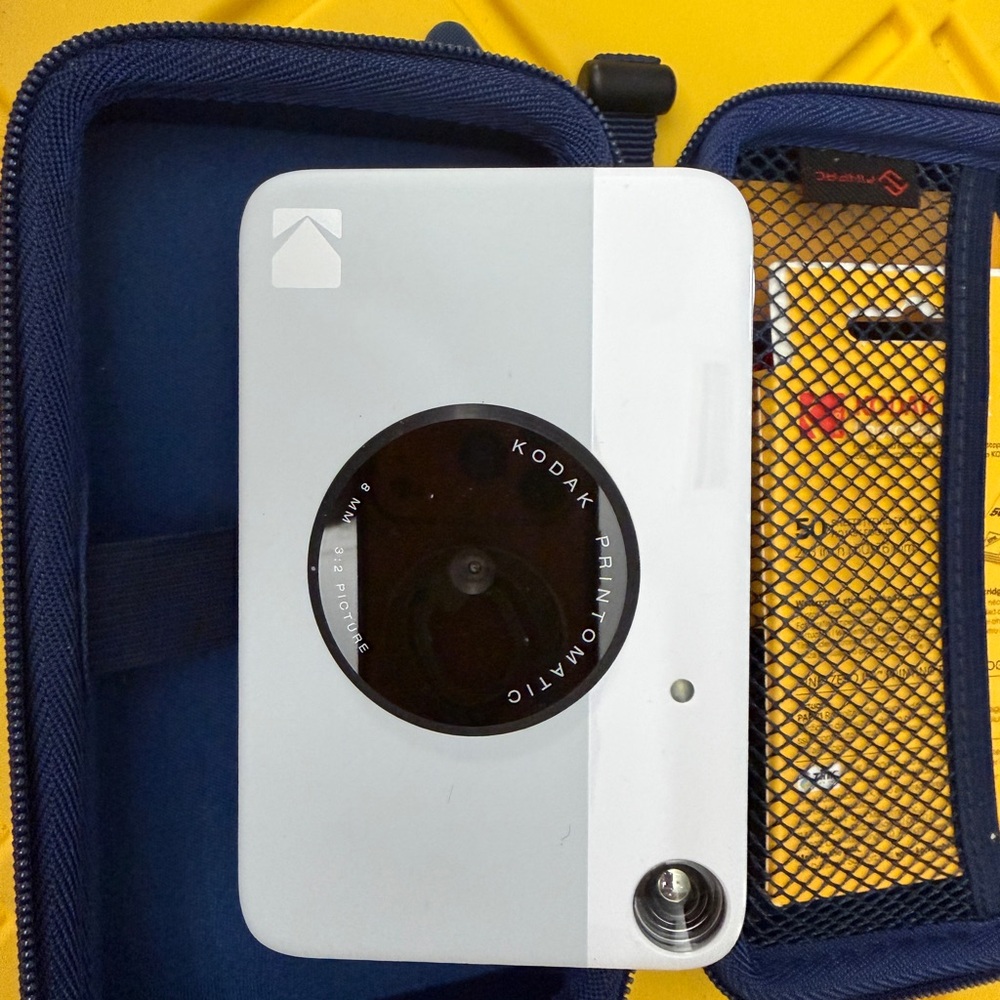 Kodak White Instant Camera